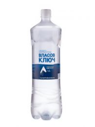 Природная минеральная столовая вода Власов ключ 1,5л. газ. пэт (1 уп./6 бут.)