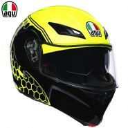 Шлем AGV Compact ST Detroit, Неоновый жёлтый