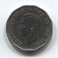 5 центов 1947 года Канада