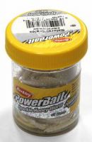 Силиконовая приманка личинка для рыбалки Berkley PowerBait 2,5 см белая (1109189) 55 шт