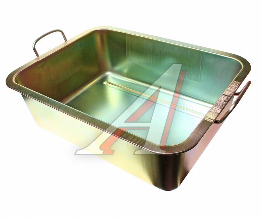 Емкость для слива масла 22л металлическая (ванна ) JTC