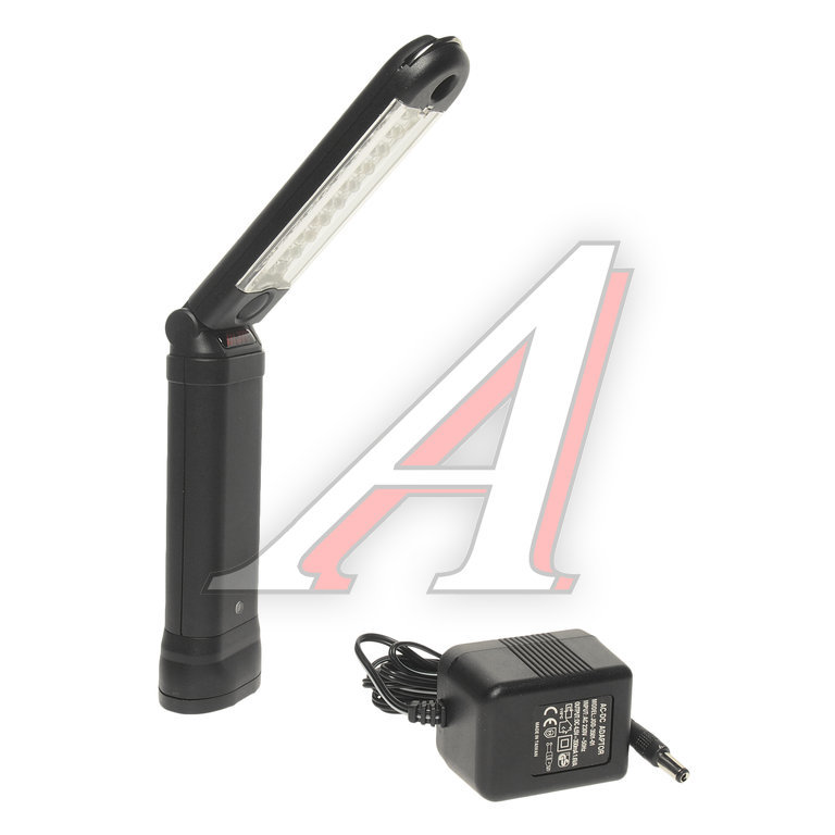 Лампа переносная 12V аккумуляторная, с изменяемым углом наклона 45град. (30 светодиодов) JTC