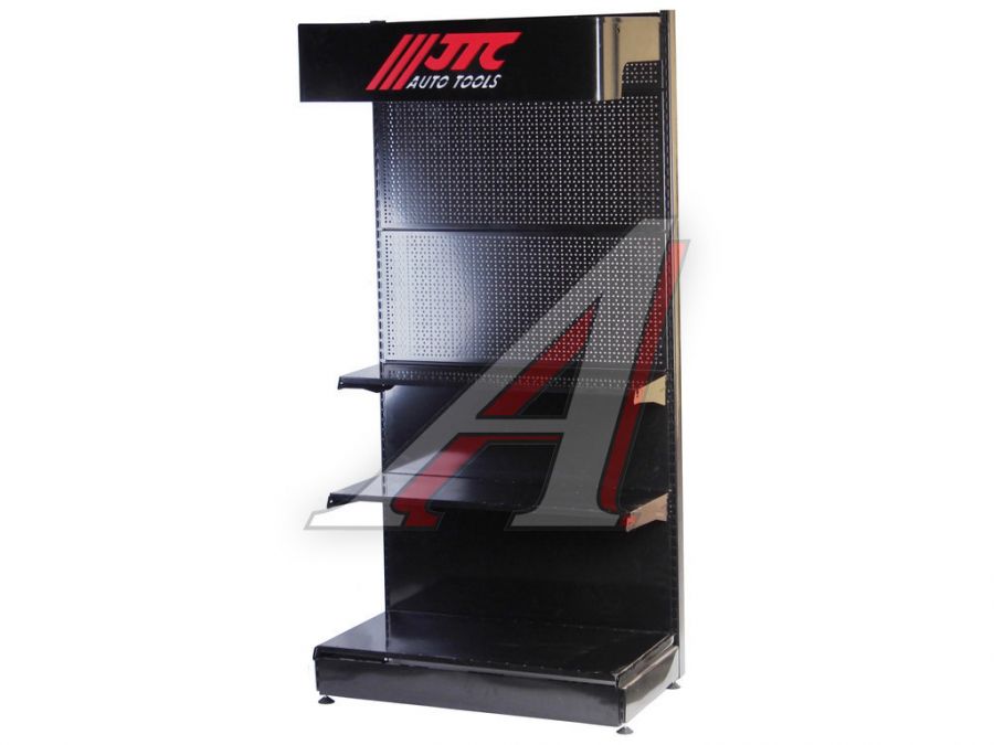 Стенд для инструмента 100х205х50мм с подсветкой и двумя полками JTC