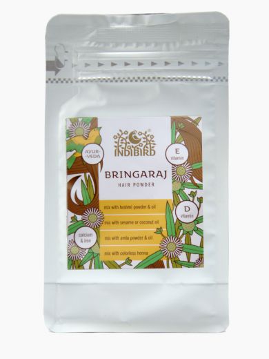 Бринградж порошок | Bhringraj | 200 г | Indibird