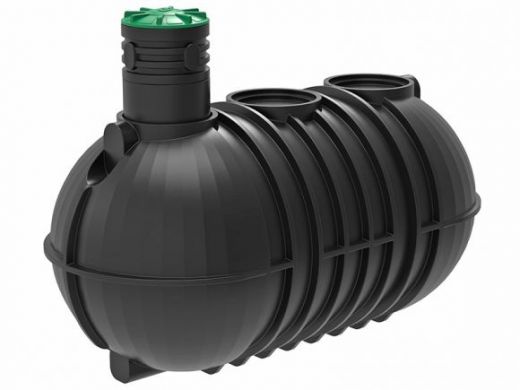 Резервуар 15 м3 - 15000 л горизонтального залегания