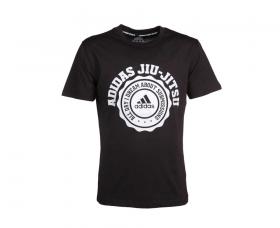 Футболка Adidas Leisure All Day Tee Jiu-Jitsu черная, артикул adiBJJTS03