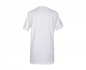 Футболка Adidas Promo Tee бело-голубая, артикул adiTSG2B/V2
