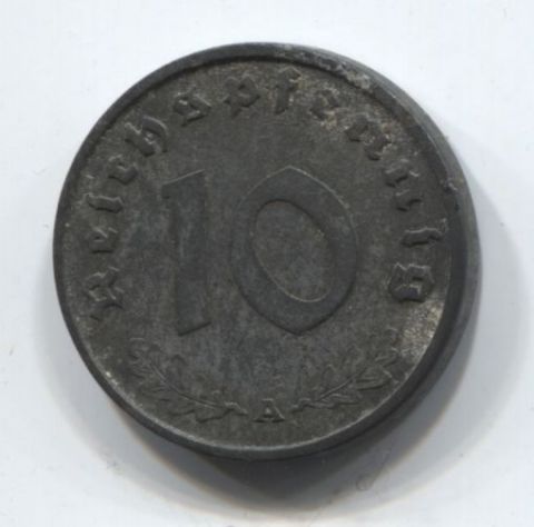 10 пфеннигов 1940 года Германия A