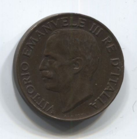 5 чентезимо 1931 года Италия XF