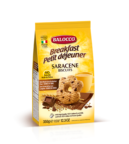 Печенье Гречневое 350 г, Saracene biscuits Balocco 350 gr