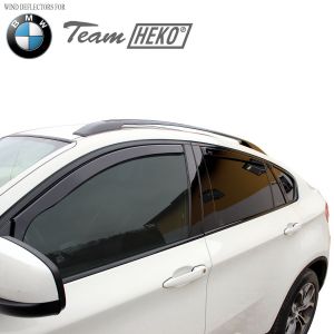Дефлекторы ветровики на BMW X6 F16 для окон вставные - Heko 11142