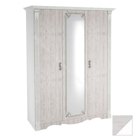 Шкаф "Ольга-1Н" 3-х дверный для одежды и белья