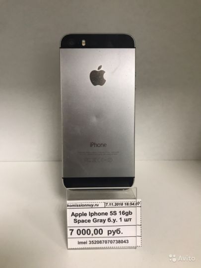 Apple iPhone 5S 16GB Space Gray