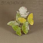 Брошь "Три бабочки" (США)