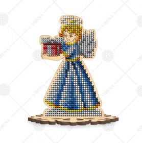 Virena КФІН_104 Комплект фигурок новогодних из дерева для вышивки бисером купить оптом в магазине Золотая Игла