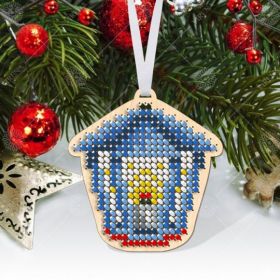 Virena КНІ_МІНІ_103 Комплект фигурок новогодних из дерева для вышивки бисером купить оптом в магазине Золотая Игла