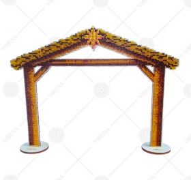 Virena ВЕРТЕП_100 Комплект фигурок новогодних из дерева для вышивки бисером купить оптом в магазине Золотая Игла