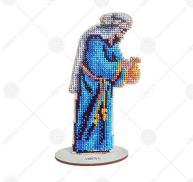 Virena ВЕРТЕП_100 Комплект фигурок новогодних из дерева для вышивки бисером купить оптом в магазине Золотая Игла