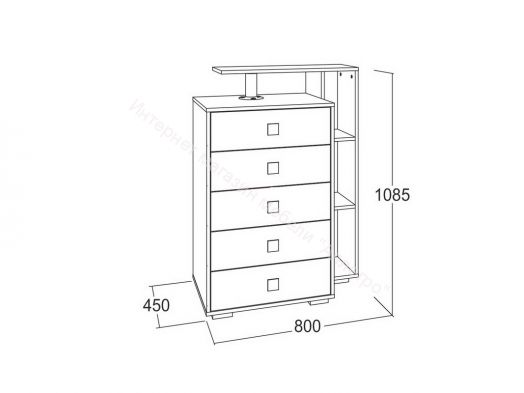 Комод "Ольга 17"