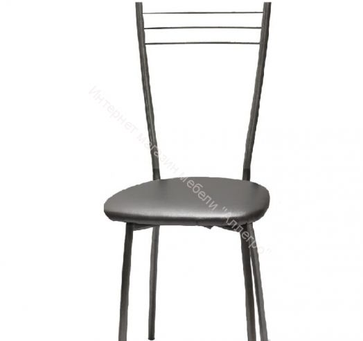 Кухонный стул "Сильвия" металлик/серебристый металлик