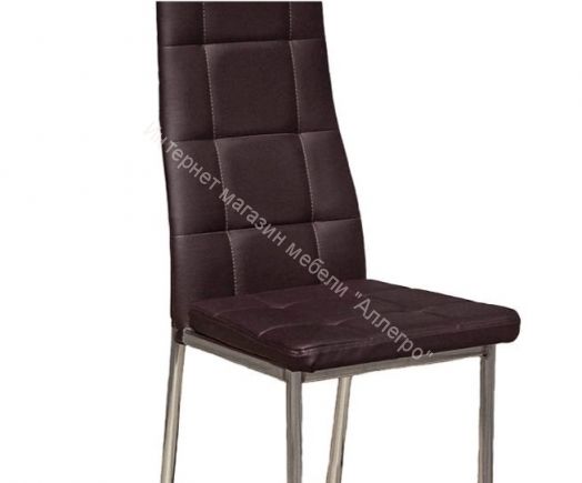Кухонный стул "Волна премиум" Венге/Хром