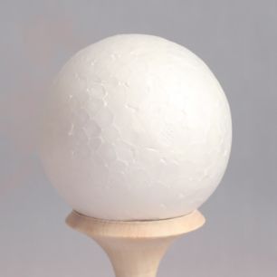Шар пенопластовый - 8 см