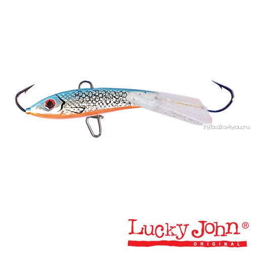 Балансир Lucky John Fin 3 + тройник / 30 мм / 5 гр  / цвет: 45H