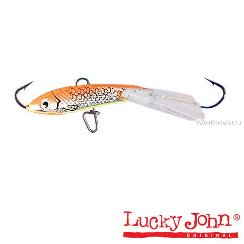 Балансир Lucky John Fin 5 + тройник / 50 мм / 19 гр  / цвет: 46H