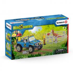 Внедорожник с местом для динозавра Schleich 41464
