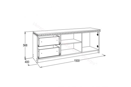Тумба под ТВ "Ольга 13"