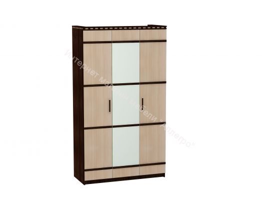 Шкаф "Ольга 13" 3-х дверный для одежды и белья