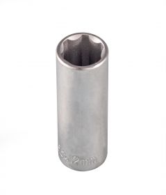 1/4"DR. Головка торцевая глубокая (Superlock) 12 мм