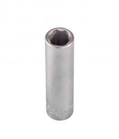 1/4"DR. Головка торцевая глубокая (Superlock) 9 мм