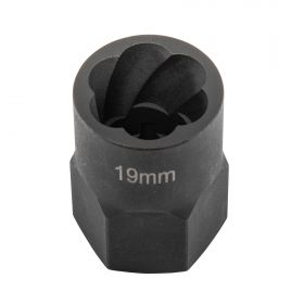 1/2" спиральная торцевая головка (экстрктор), HEX - 19 мм