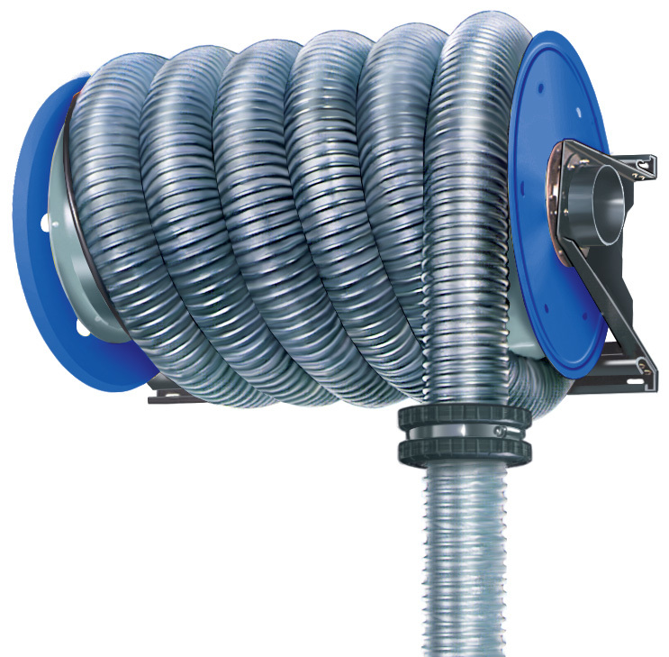 Aerservice ARHSVB00075075 Катушка вытяжная со шлангом 75 мм. х 7,5 м.