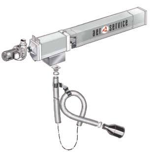 Aerservice KITCA221150160 Рельсовая система вытяжки 16 м. с 1-ой кареткой 150 мм.