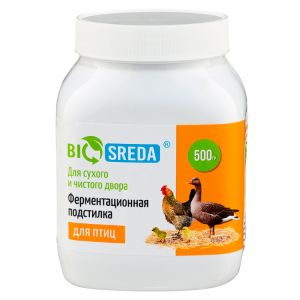 Ферментационная подстилка для птиц BIOSREDA 500гр