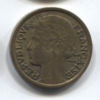 2 франка 1939 Франция