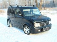 Багажник на крышу Nissan Cube, Атлант, аэродинамические дуги