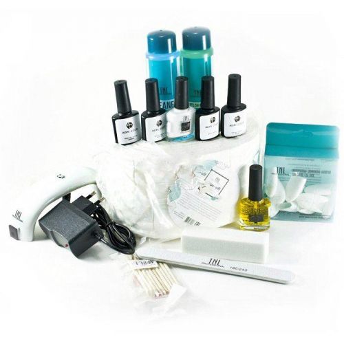 ADRICOCO, СТАРТОВЫЙ НАБОР ДЛЯ НАНЕСЕНИЯ И СНЯТИЯ ГЕЛЬ-ЛАКА (MAXI)