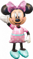 Шар (35''/89 см) Ходячая Фигура, Минни Маус