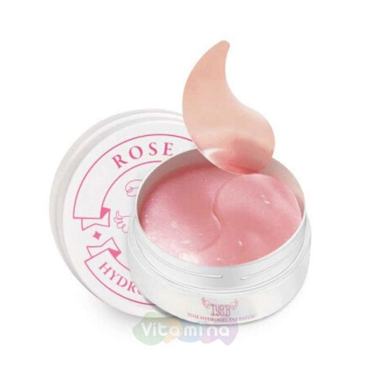 Iyoub Гидрогелевые патчи с экстрактом розы Hydrogel Eye Patch Rose