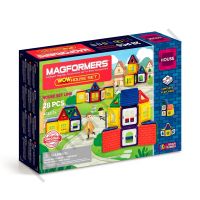 Магнитный конструктор MAGFORMERS 705007 WOW House set 28