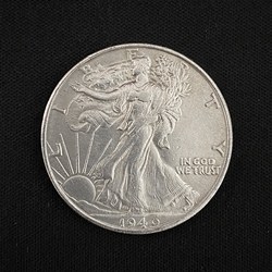 Монета Walking Liberty Half Dollar (Brass)