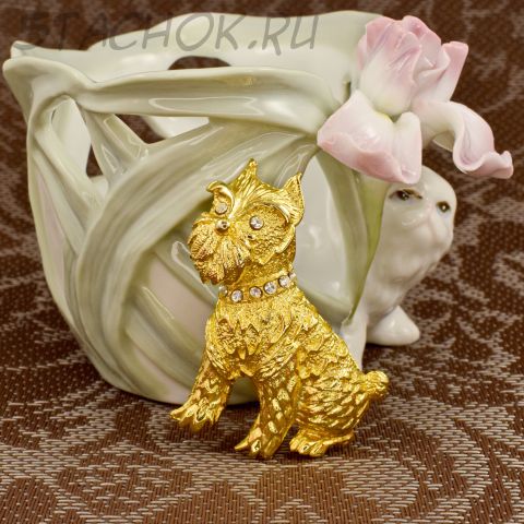 Брошь "Терьер" (США)