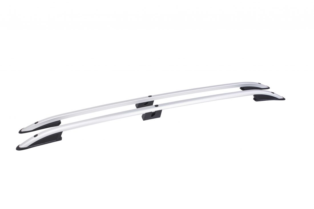 Рейлинги TOYOTA RAV4 2012-2020 в штатные отверстия CROWN SILVER