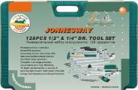 S04H524128S18 Набор инструмента универсальный 1/2" и 1/4" DR, 128 предметов (юбилейная серия)