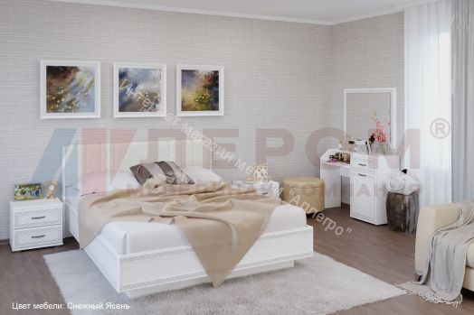 Карина Тумба прикроватная ТБ-1062 с 2-я ящиками