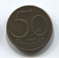 50 грошей 1966 Австрия