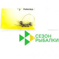 Вольфрамовые головки Fish Season граненые 3 мм / 0,18 гр / цвет: 06 (5шт в уп)